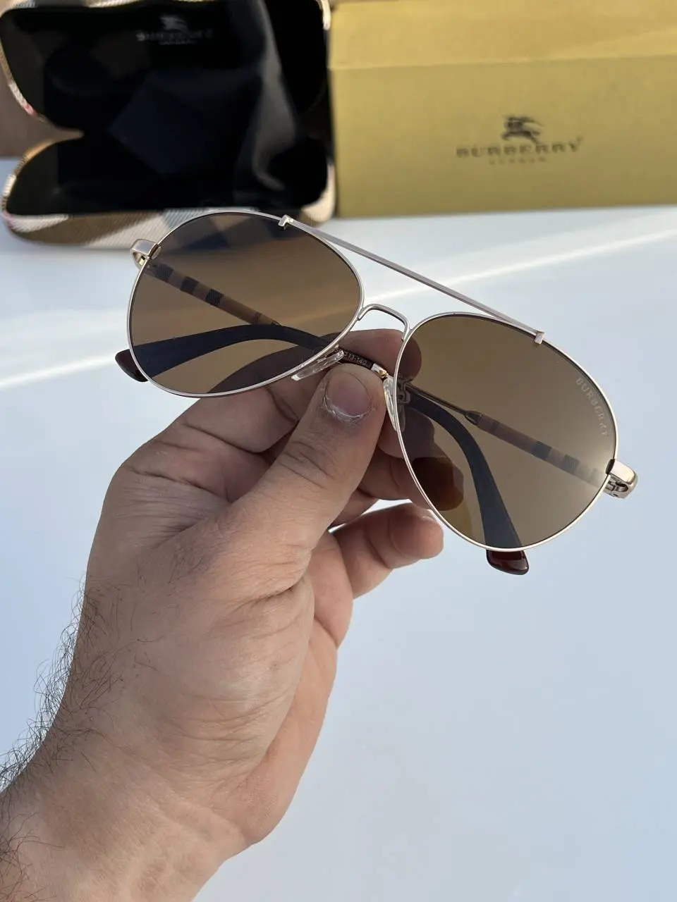 Burberry 3092 gold brown - Image 3