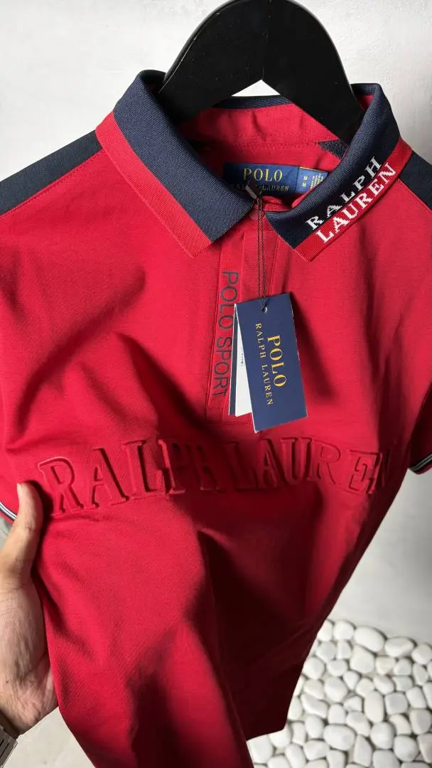 Ralph Lauren Embossed Signature Polo T-Shirt With OV Box1315 - Image 2