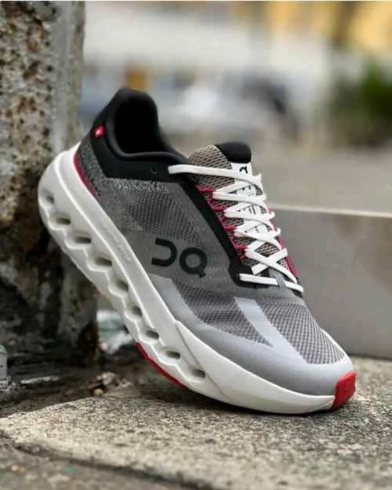 On Cloud Surfer Next White Black Red 6044