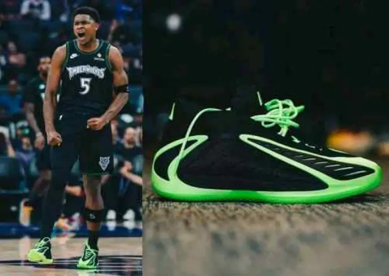 Adidas Anthony Edwards 2 BlackLime Burst 652 - Image 2