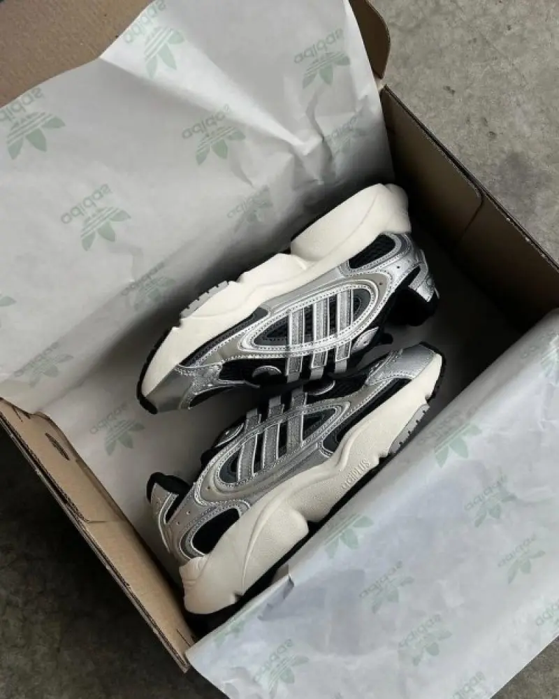 Adidas Ozmillen Silver Black - Image 7