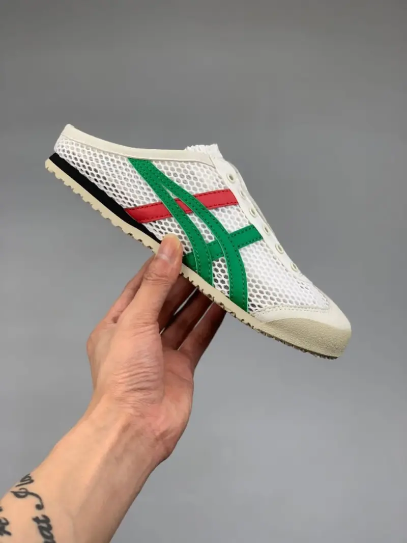 Mexico 66 Sabot Half Cut Shoe Sneaker White Green - Image 4