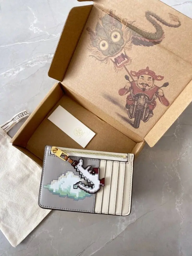 Tori Burch 03 Card Case Wallet With OriginalBox CarryBag - Image 2