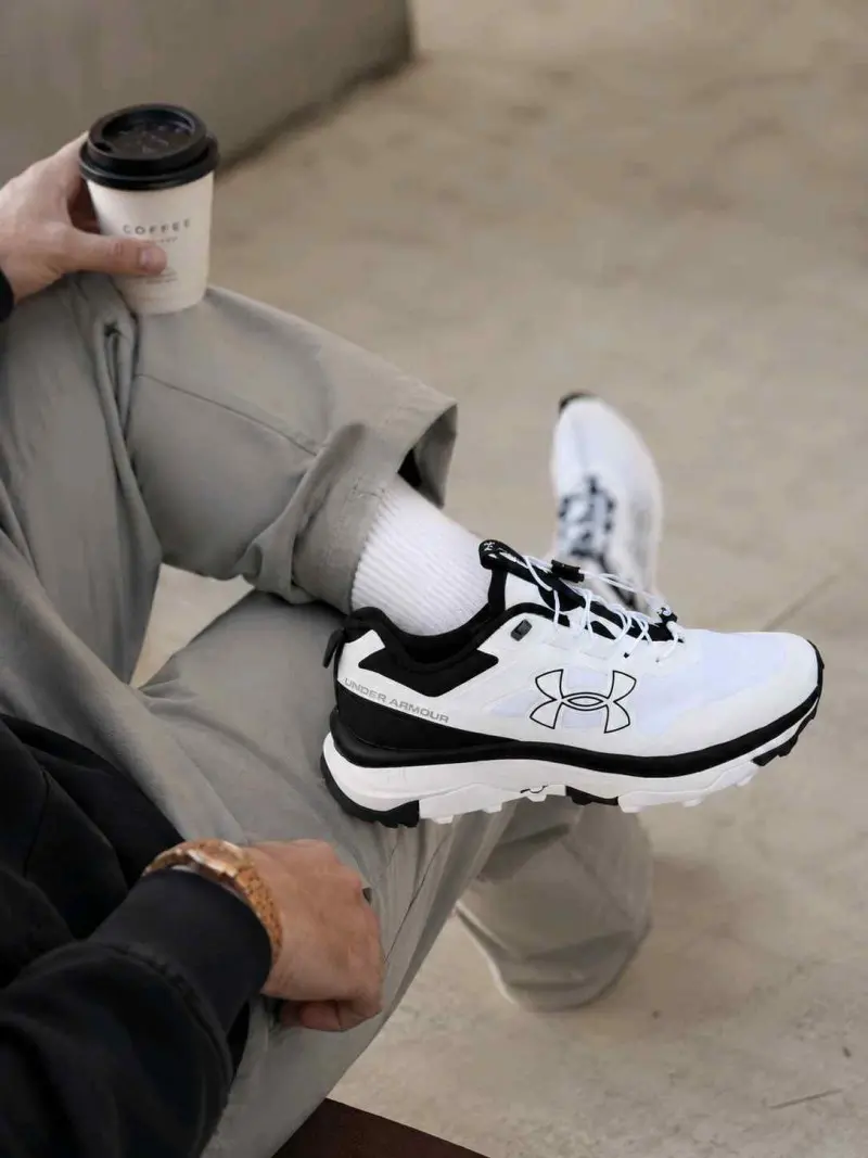 Under Armorr Charged Bandit Trail 2 White & Black 2574 - Image 3