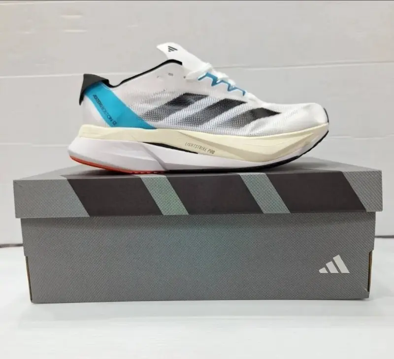 Adidas Adizero Boston 12 Light Aqua - Image 4