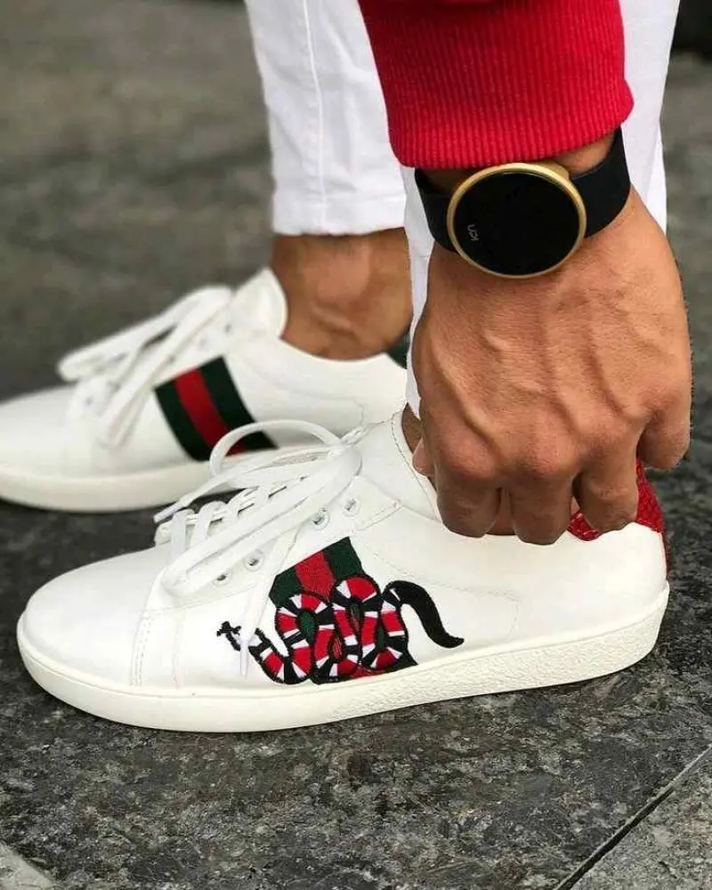 Gucci Aces Trainers Snake 6053 - Image 7