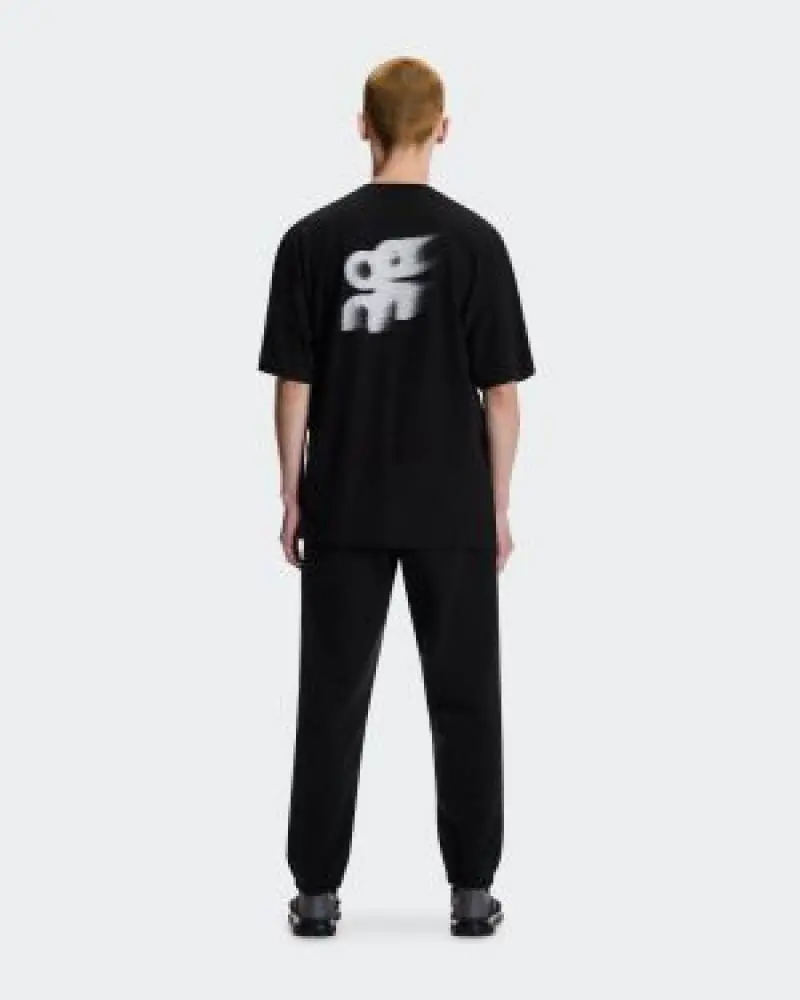 On Cloud Round Neck T-shirt Black - Image 5