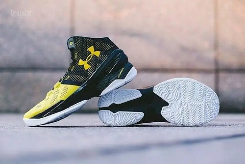 Under Armor Curry 2 Black Taxi Yellow - Image 2
