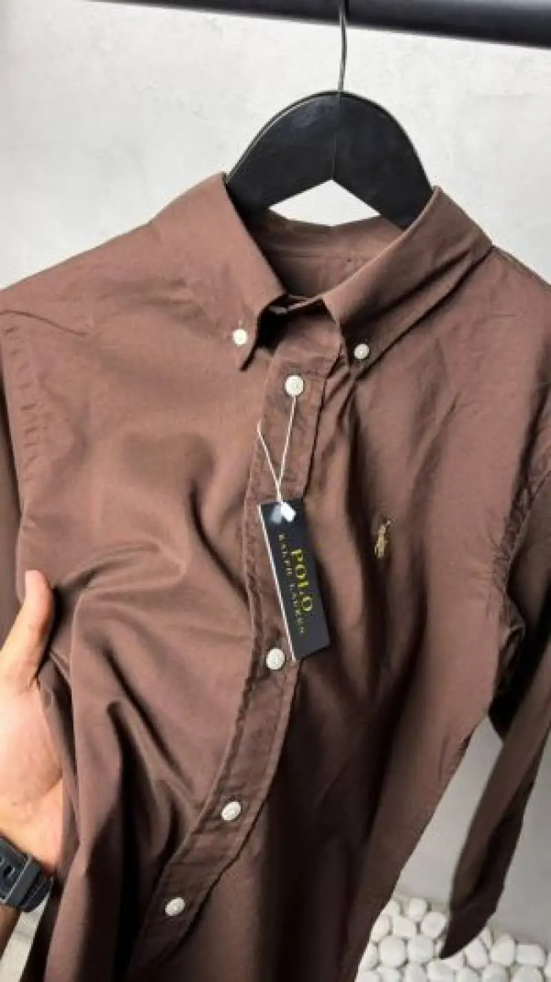 Ralph Lauren Premium Cotton Lycra Shirts 2570 - Image 3