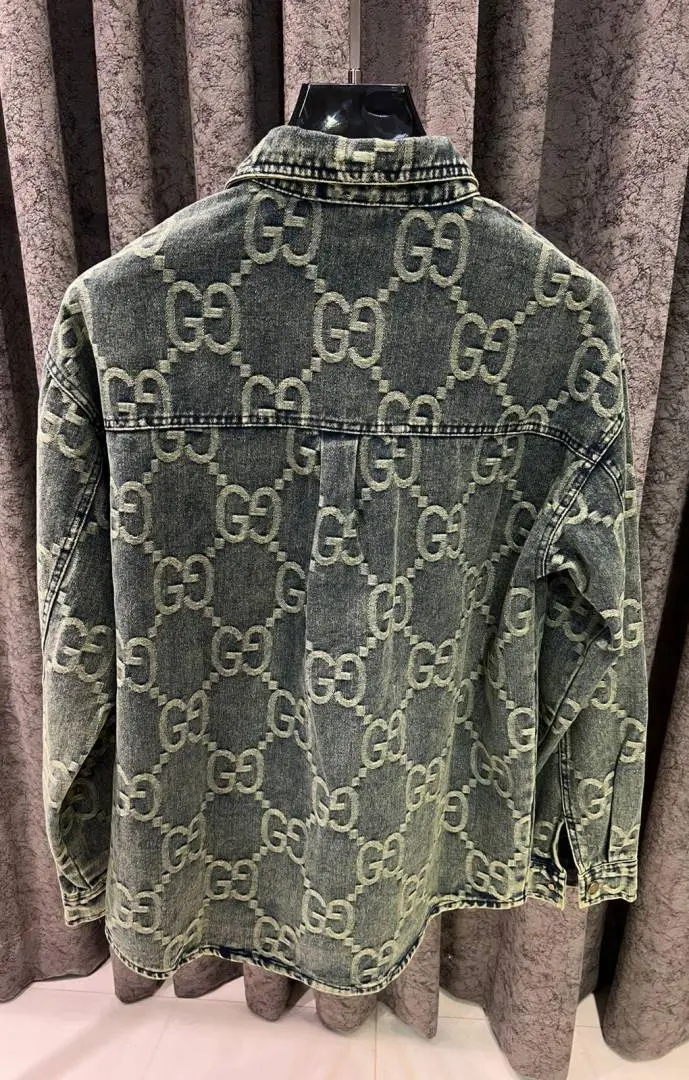 Gucci IMPORTED STORE ARTICLE DENIM SHIRT - Image 2