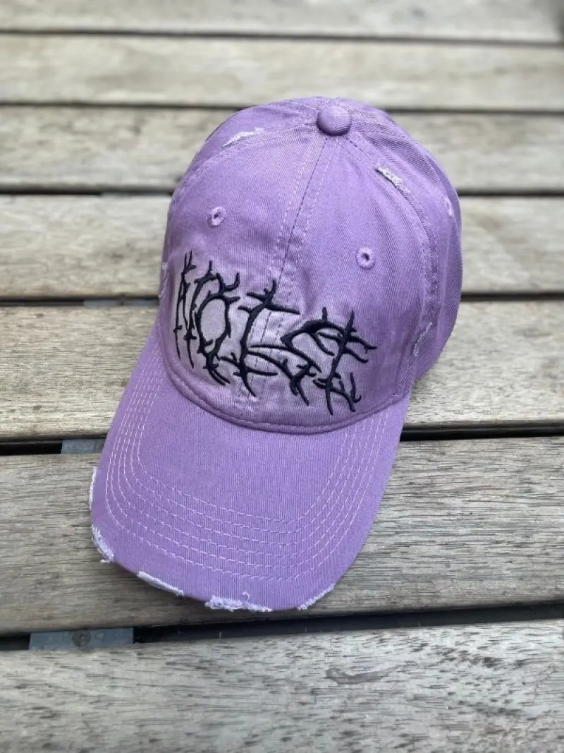 Bottom Law Premium Purple Denim Premium Unisex Cap (With Safety Box) - Image 2