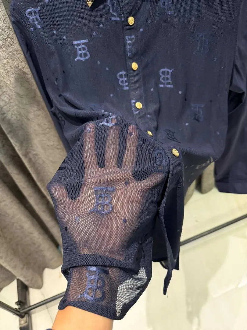 Burberry IMPORTED STORE ARTICLE CHINA FULL SLEEVES SHIRT - Image 5