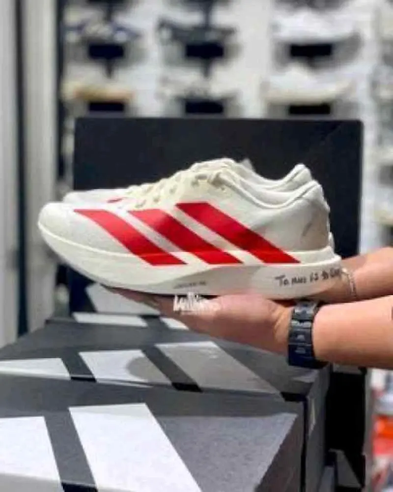 Adidas Adizero EVO SL white red - Image 6