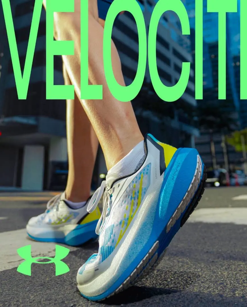 Under Armou Velociti Distance running Blue Multi - Image 3