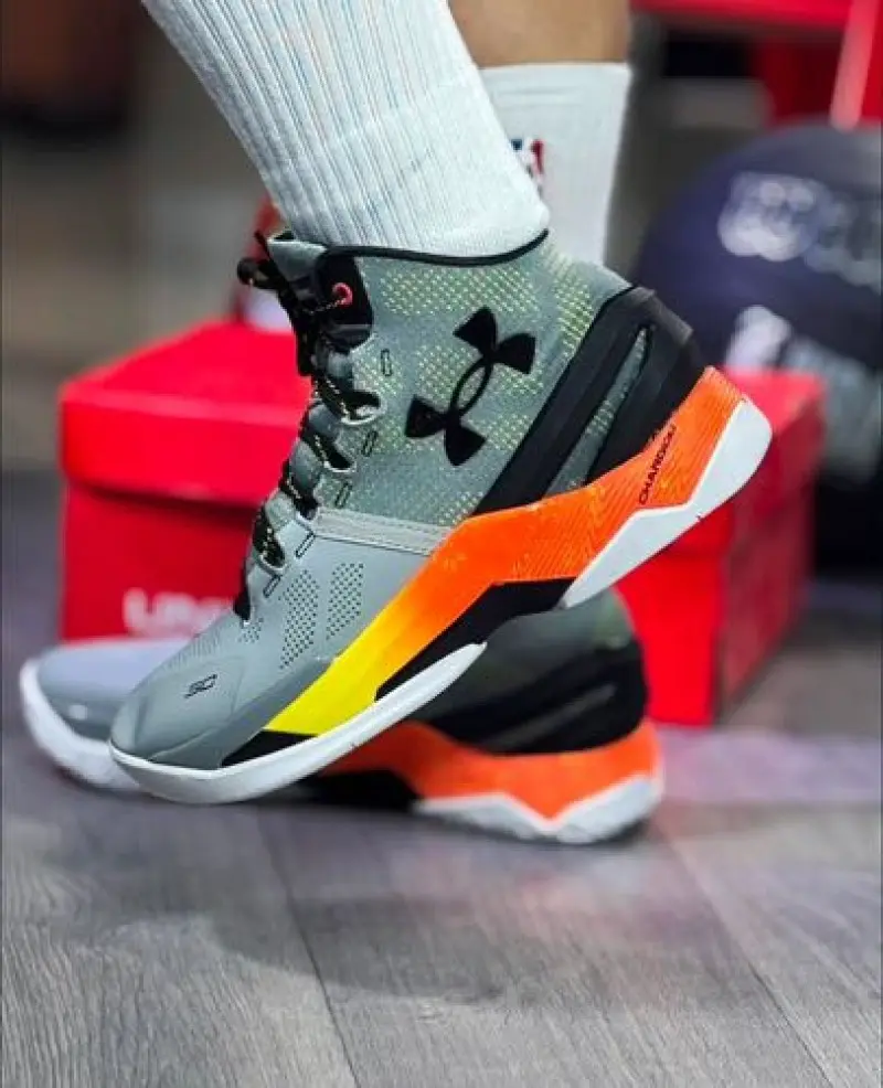 Under Armor Curry 2 Retro Iron Sharpens - Image 2