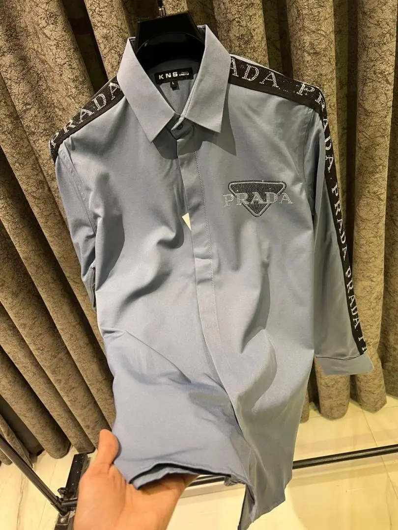 Prada IMPORTED STORE ARTICLE DIAMOND SHIRT - Image 6