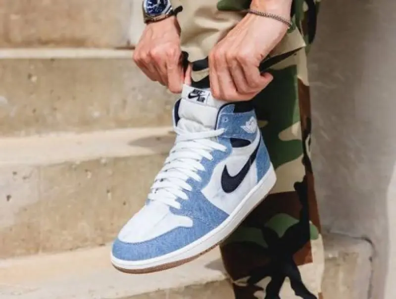 Air jordan 1 retro high OG denim sale - Image 3