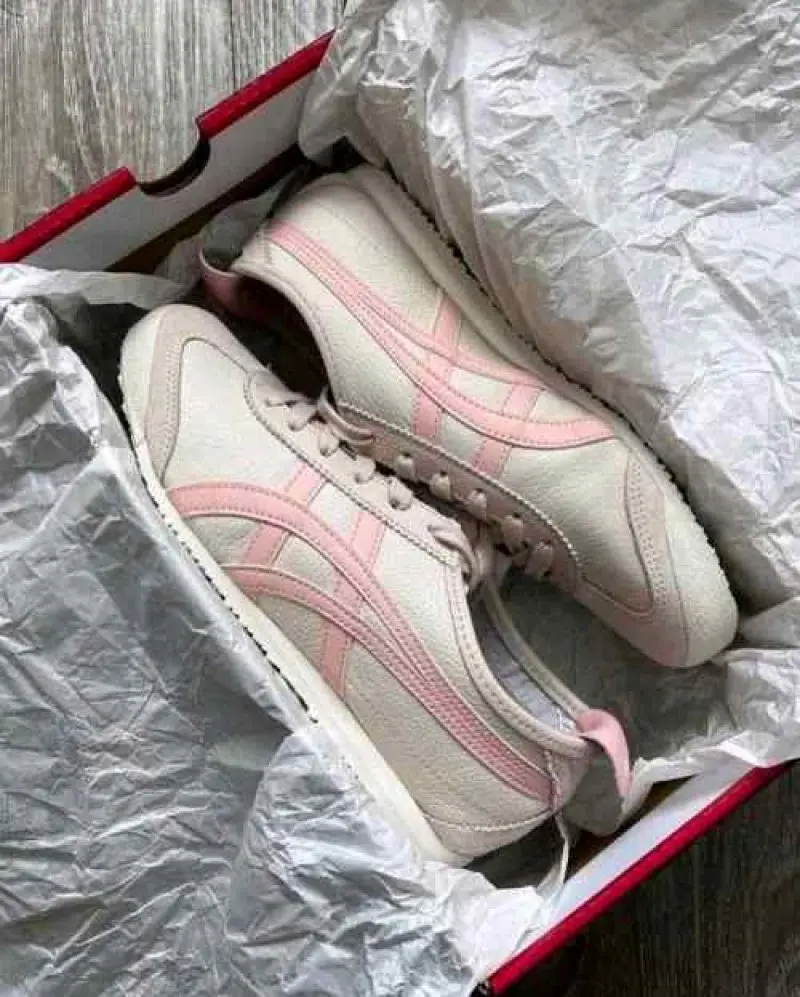 Onitsuka Tiger Mexico 66 Oatmeal Ginger Pink 563 - Image 7
