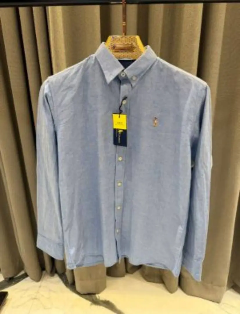 Ralph LAUUREN LINEN SHIRTS sky