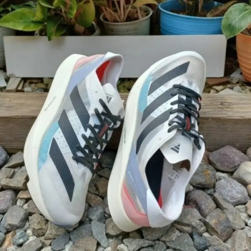 Adizero Takumi sen 9 white Grey black 341 sale - Image 4