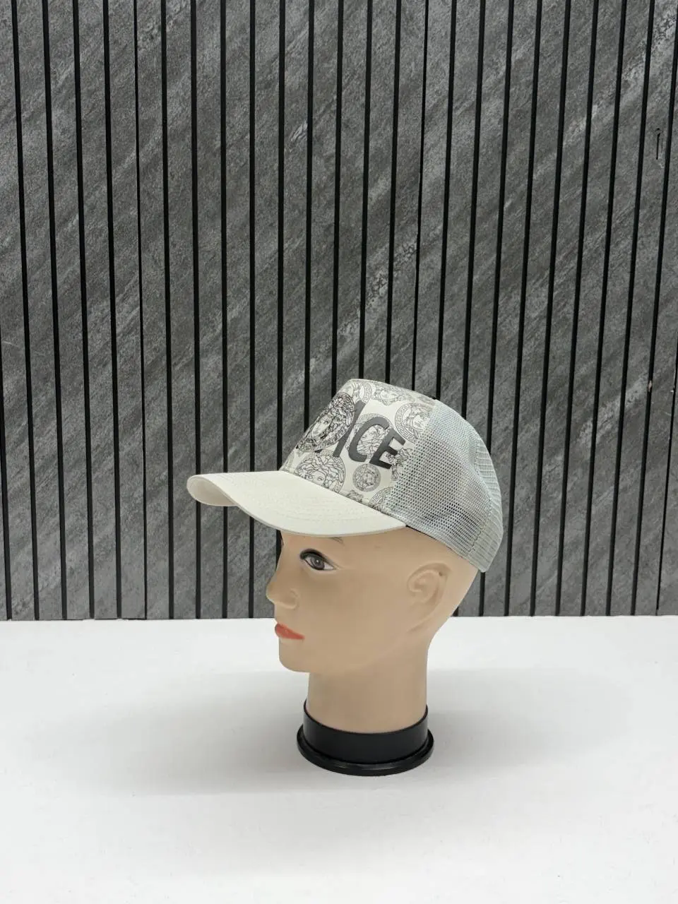 Versace Medusa Front Logo Premium Trucker Hat With Safety Box - Image 2