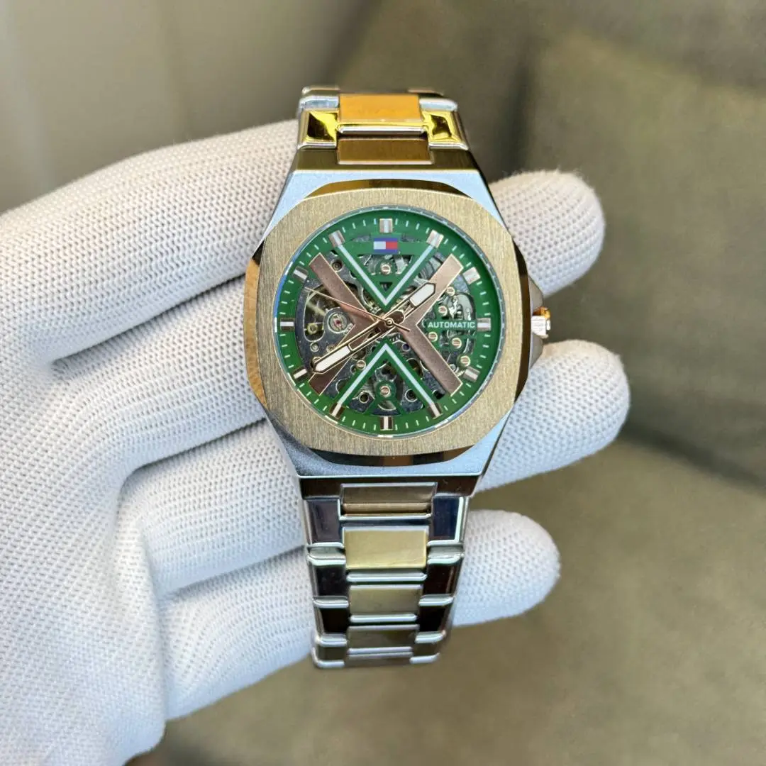 Tommy Hilfigar Automatic Twotone 032 - Image 2