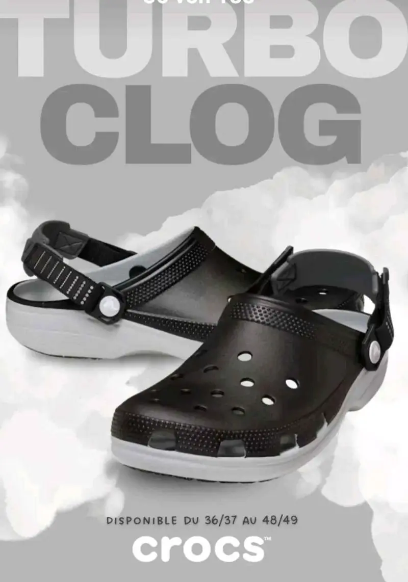 Crocs CLASSIC TURBO - Mules - black - Image 5
