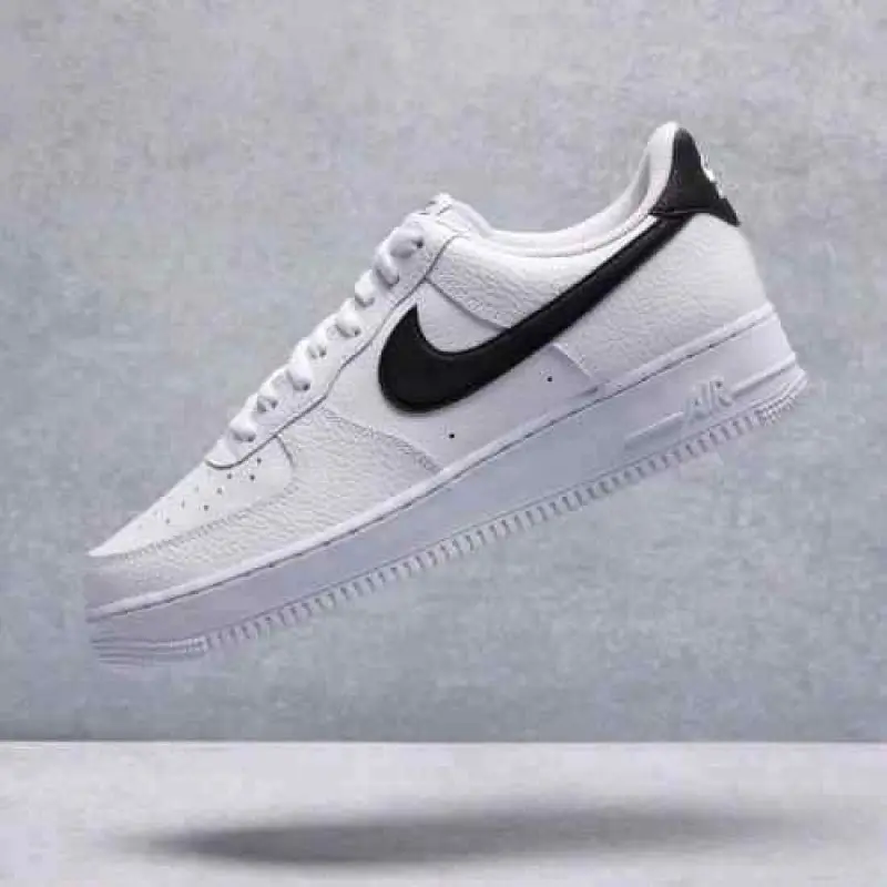 Nike Airforce 1 Low White Black - Image 3