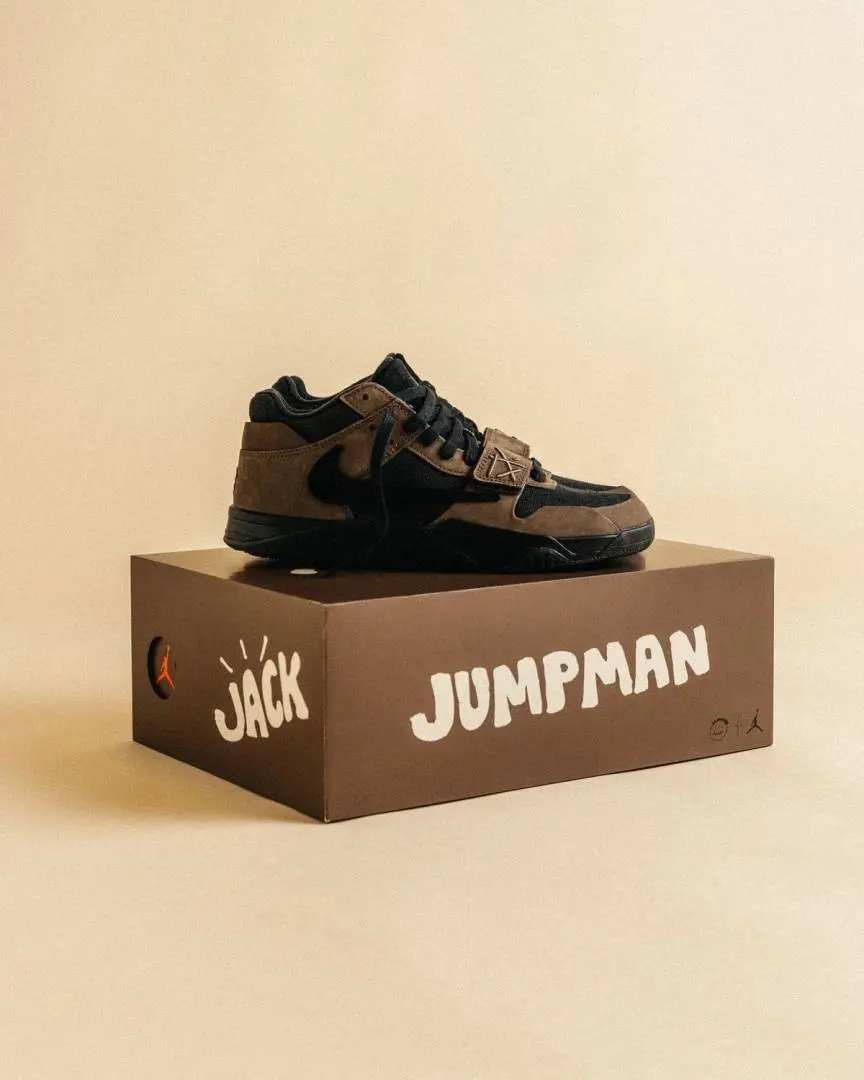 Travis Scott x Jordan Jumpman Jack TR Dark Mocha UA Quality - Image 2