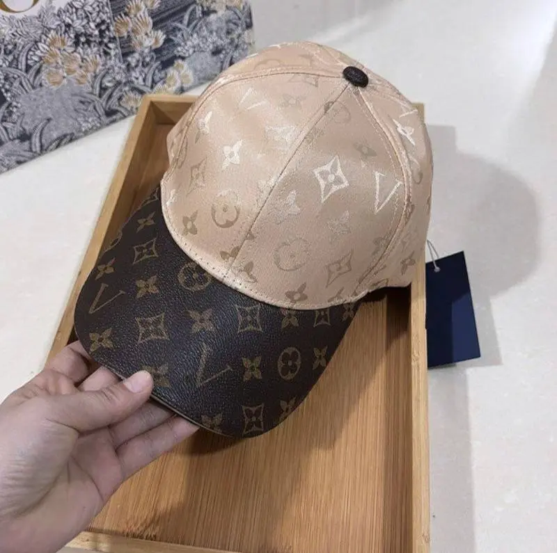 Louis Vuitton Get Ready Cap Beige Premium Unisex Cap With Safety Box - Image 5