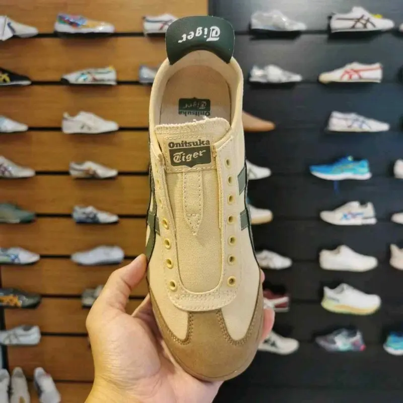 Onitsuka tiger Mexico 66 Brich Grass Green slip on 566 - Image 3