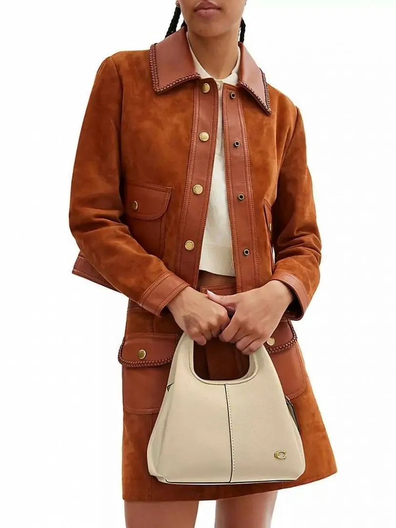 Coach Lana 23 White With OriginalBox DustCover LongBelt - Image 5