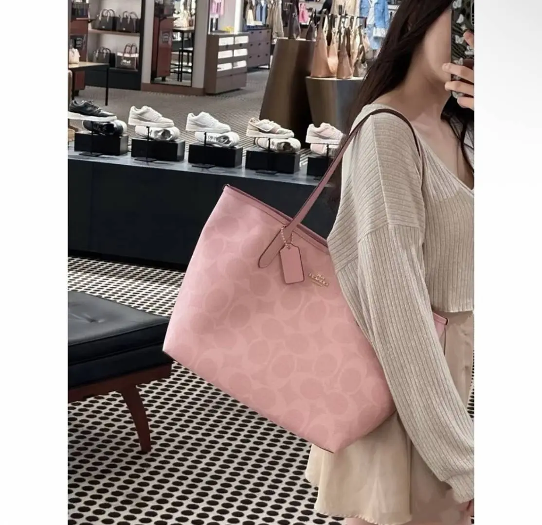 Coach City Tote Pink Edition With OriginalBox - Image 4