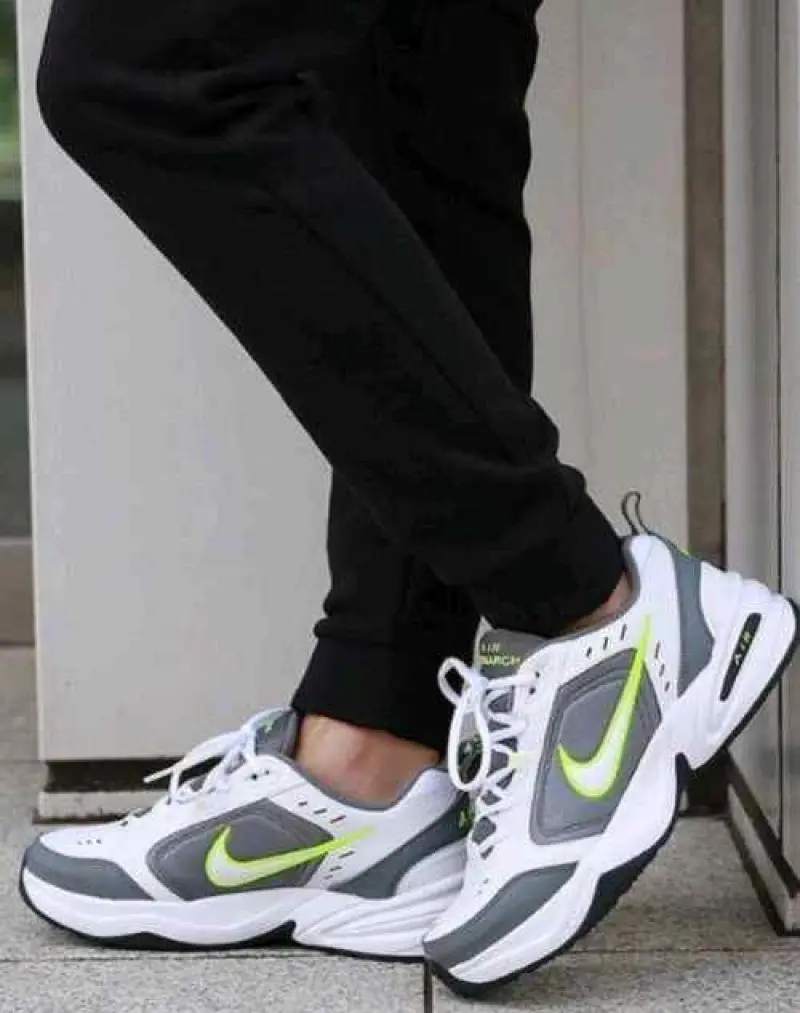 Nike Air Monarch Iv Trainers X White Cool Grey - Image 6