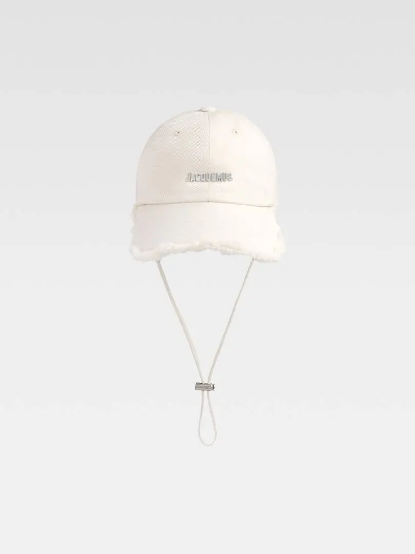 Jacquemus The Artichaut White Premium Unisex Cap With Safety Box - Image 5