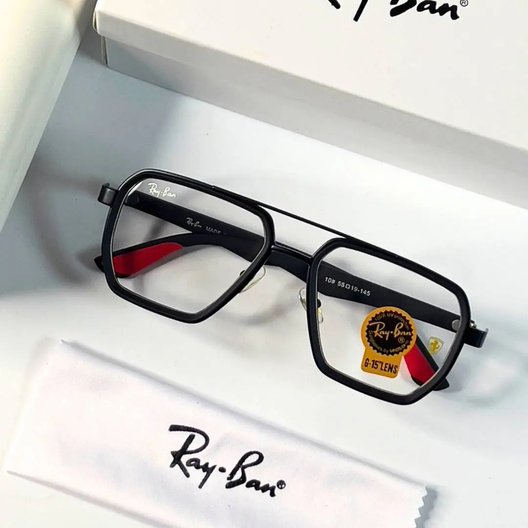 Ray-Ban 010 black plano - Image 3