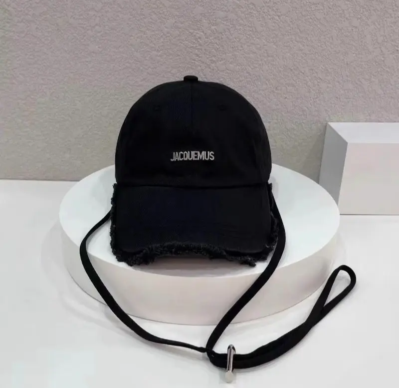 Jacquemus The Artichaut Black Premium Unisex Cap With Safety Box - Image 2