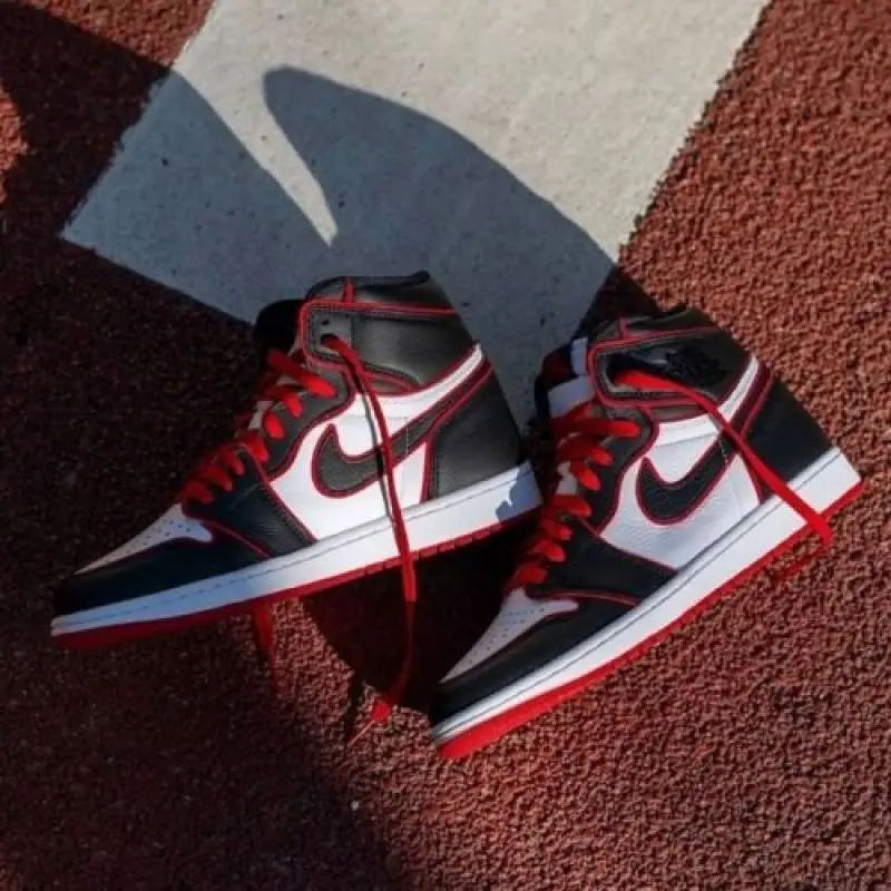 Jordan 1 High Blood Line For Mens 621 - Image 4
