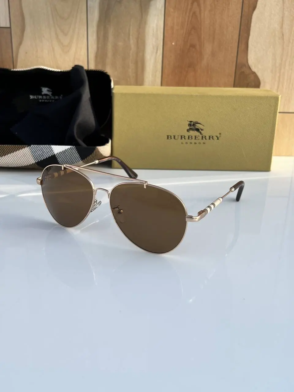 Burberry 3092 gold brown