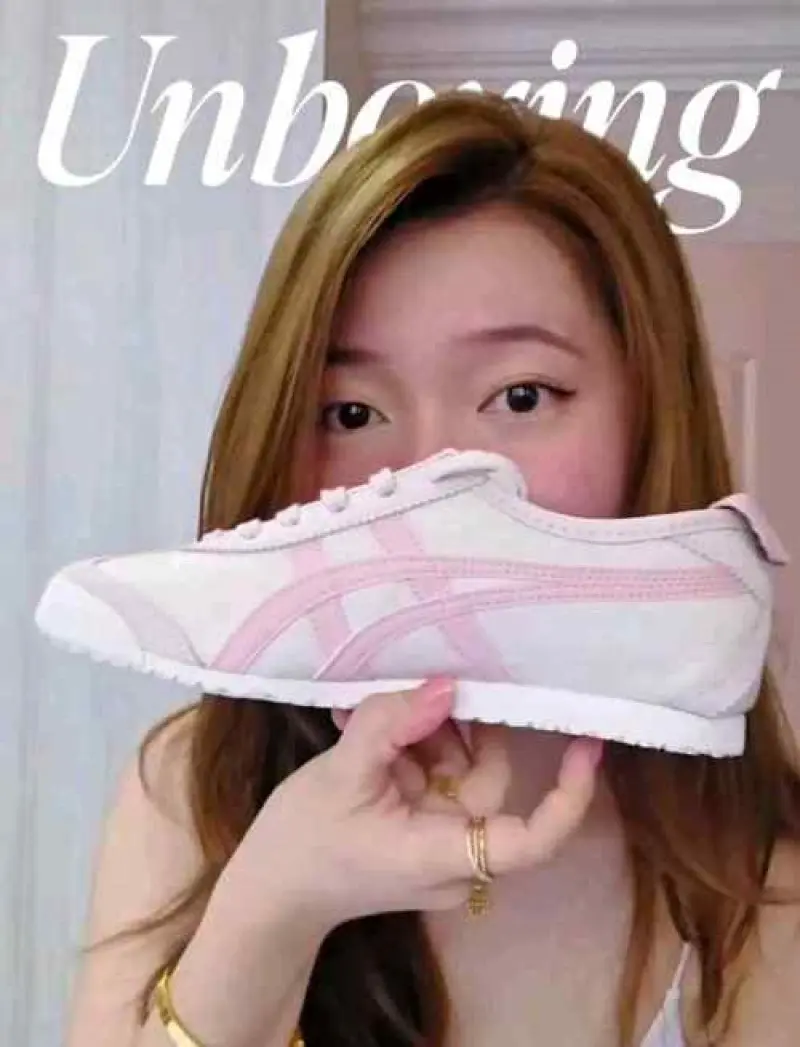 Onitsuka Tiger Mexico 66 Oatmeal Ginger Pink 563 - Image 10