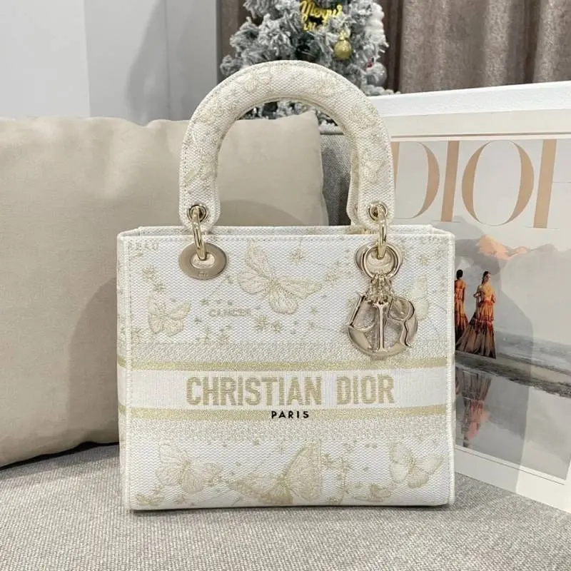 Dior Lady My ABC Butterfly Premium Quality With OG Box & Dust Bag (Butterfly-956) - Image 5