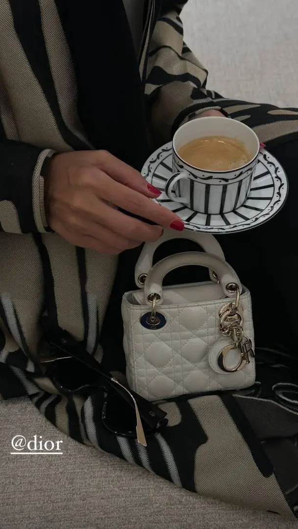 Dior Lady SuperMini 13CM Crossbody MiniBag With OriginalBox - Image 3