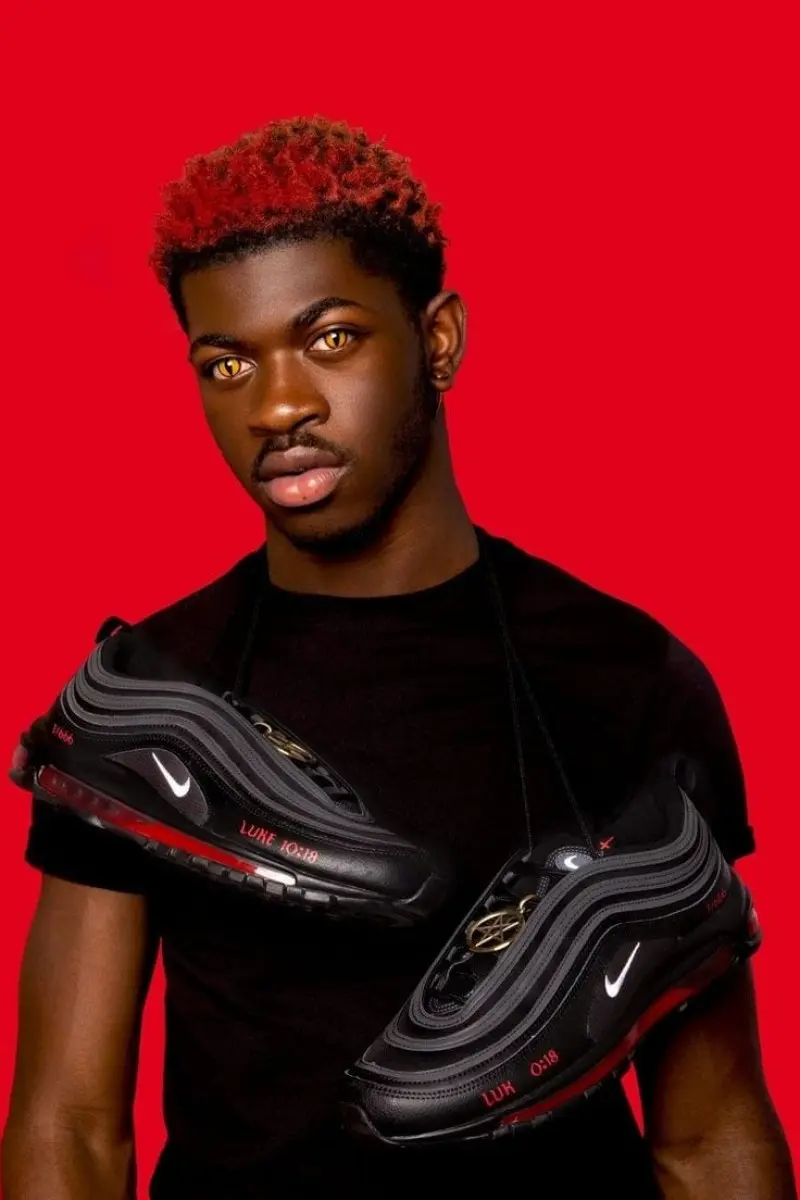 Nike Airmax 97 Mschf lil Nas x Satan - Image 5