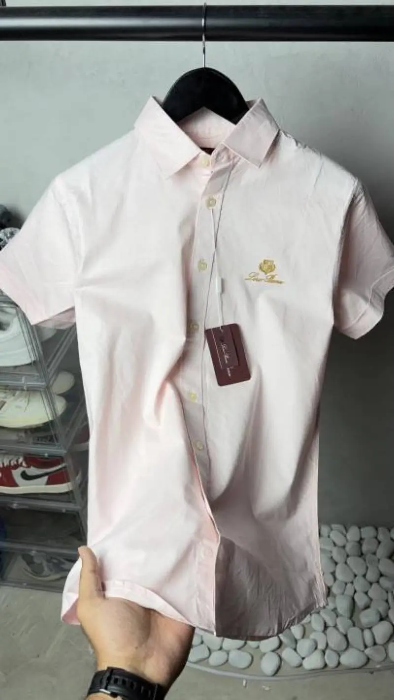 Loro Pian a Premium Half Sleeves Shirt 2353 - Image 3