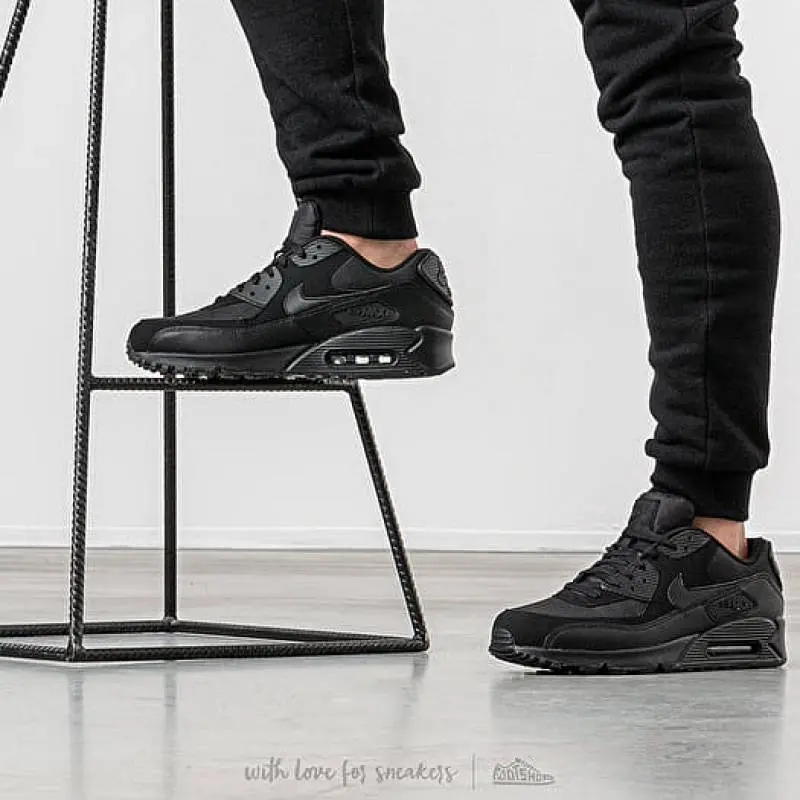 Nike Airmax 90 Tripple Black - Image 5