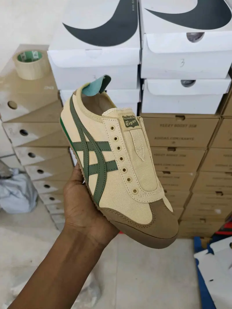 Onitsuka tiger Mexico 66 Brich Grass Green slip on 566 - Image 2