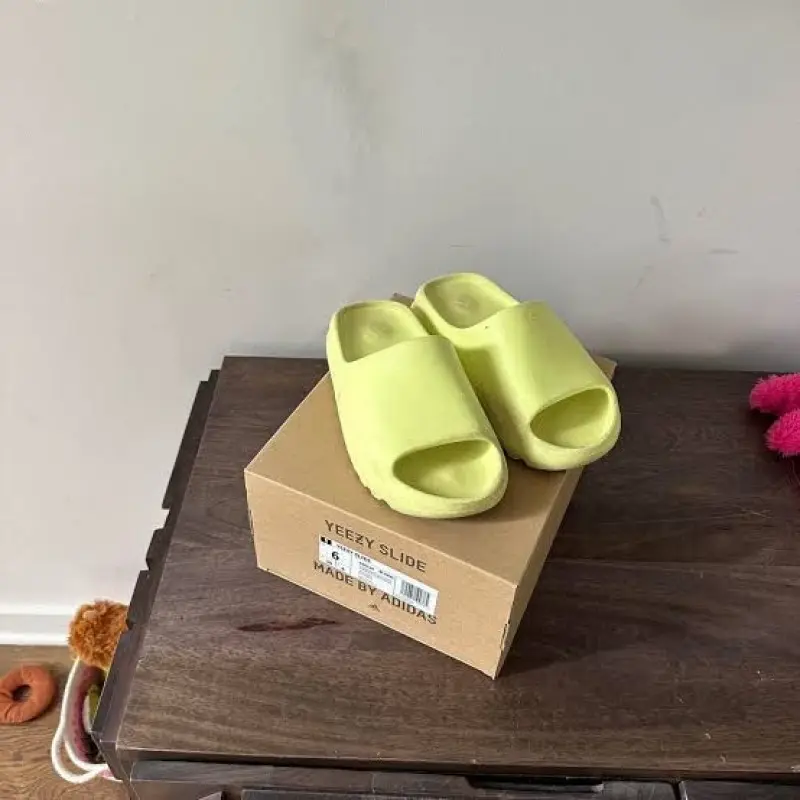 Adidas Yeezy Slide Green Glow UA Quality For Men s - Image 4