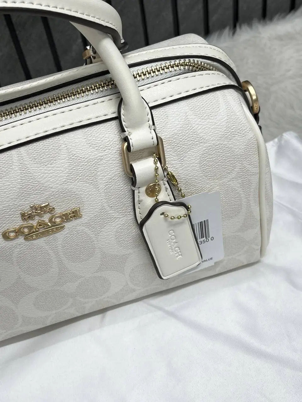 Coach Rowan Long Satchel Bag With OriginalCarryBag DustCover - Image 2