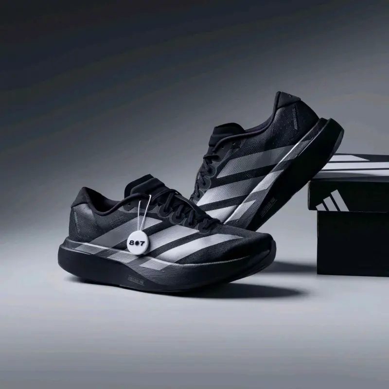 Adidas Adizero Evo SL Black Iron Metallic - Image 2