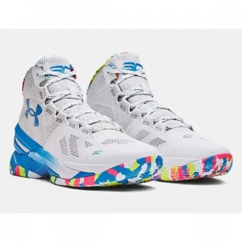 Under Armor Curry High Quality Men s Basketball Sneaker Shoes White - Image 4